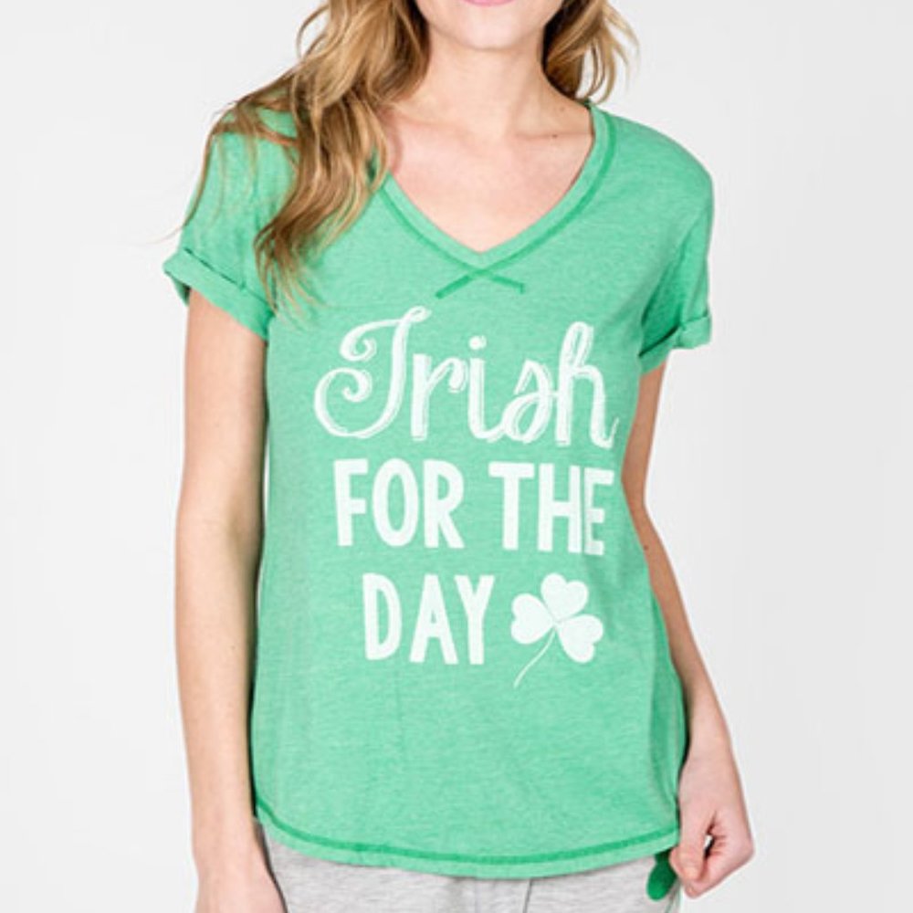 PJ Salvage Irish For The Day Shirt